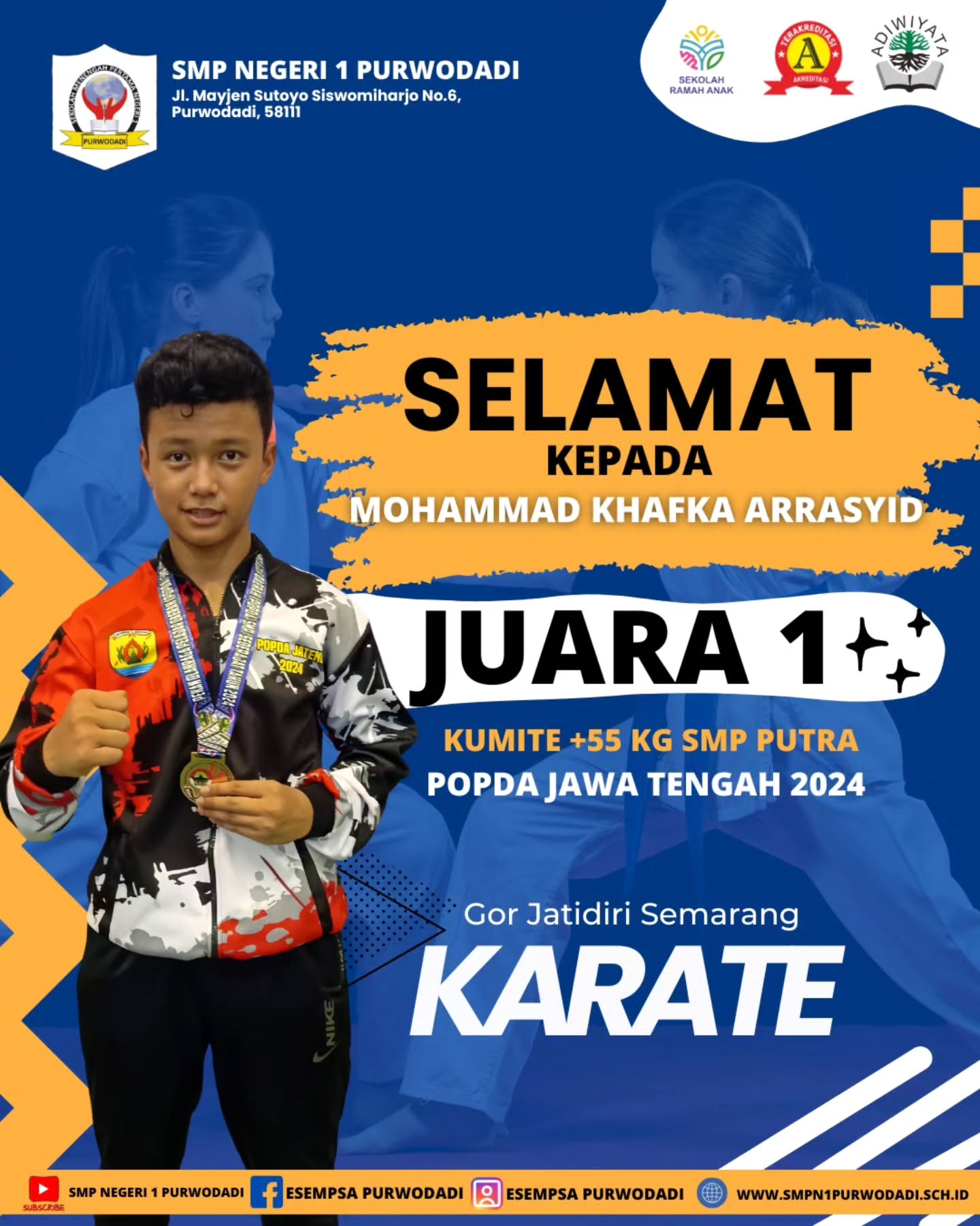 Juara 1 Karate